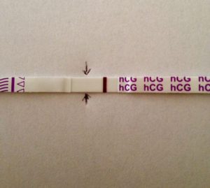 There is a faint line on my pregnancy test, am I pregnant ?