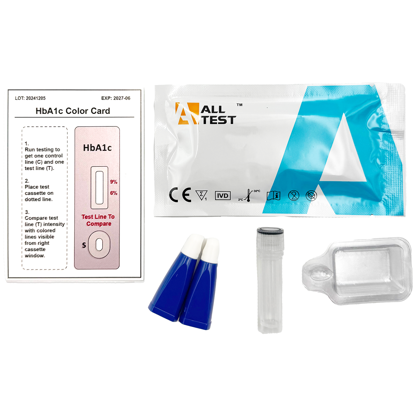 HbA1c test kit - Test for diabetes