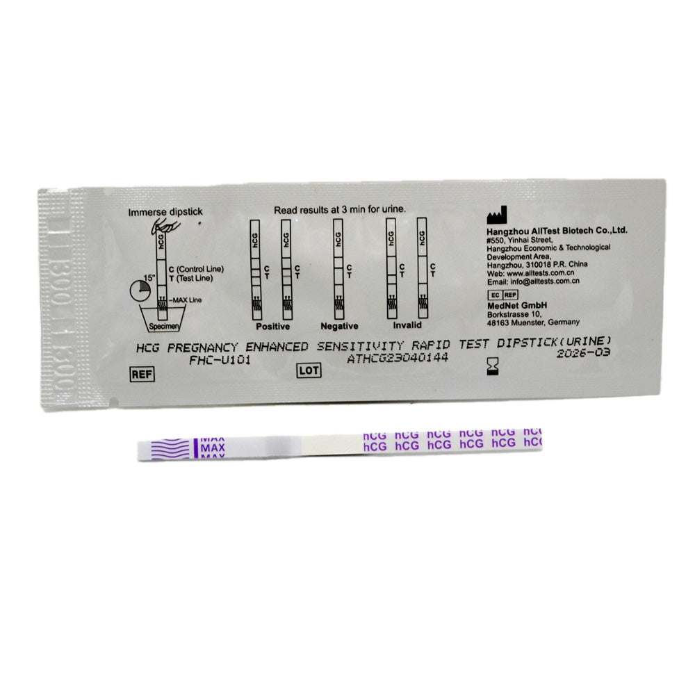 how to read a pregnancy test strip