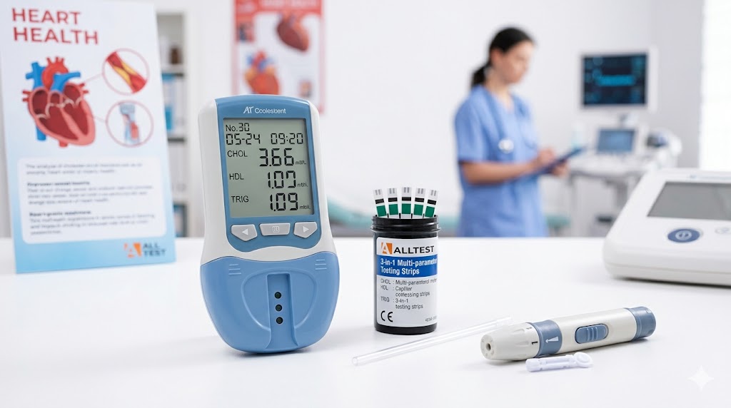 cholesterol test meter uk
