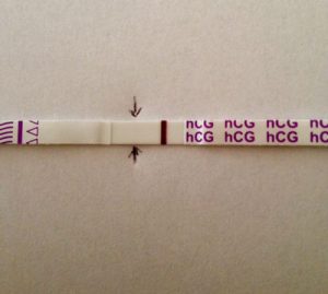 There is a faint line on my pregnancy test, am I pregnant ?
