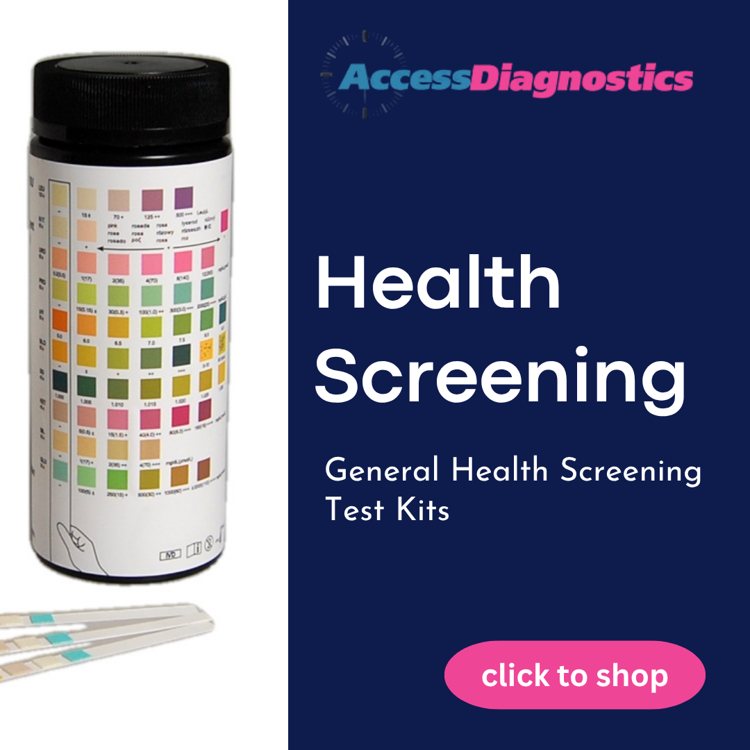 Health screening test kits home fertility tests