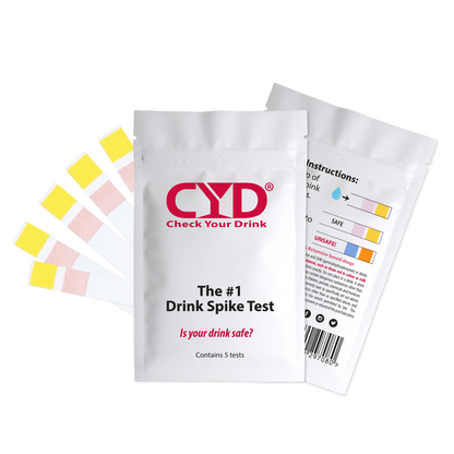 Drink spiking test kit