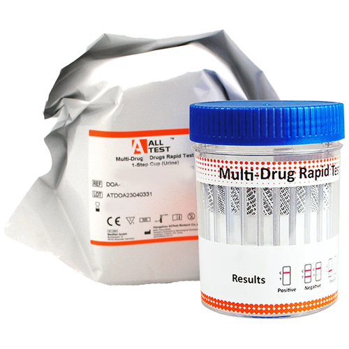 ALLTEST urine drug test cup for home or workplace drug testing