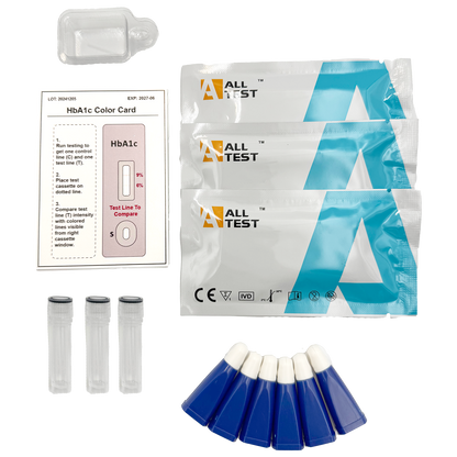3 x HbA1c test kit - Test for prediabetes