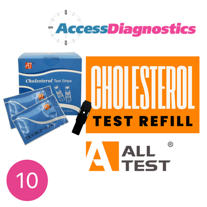 refill strips for alltest cholesterol meter uk