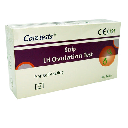 100 Coretests Ovulation Test Strips