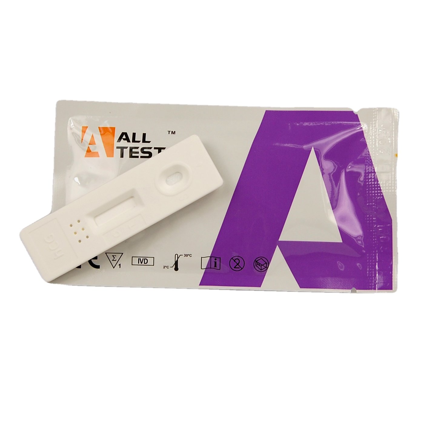ALLTEST pregnancy test kit cassettes 25miu