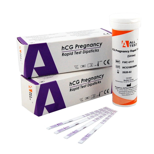 ALLTEST ultra sensitive 10miu early pregnancy test strips
