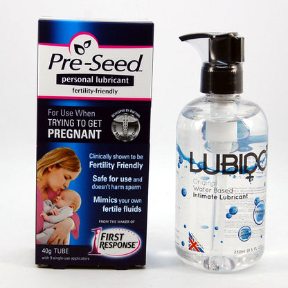 Pre-Seed + Lubido Lubricant Bundle